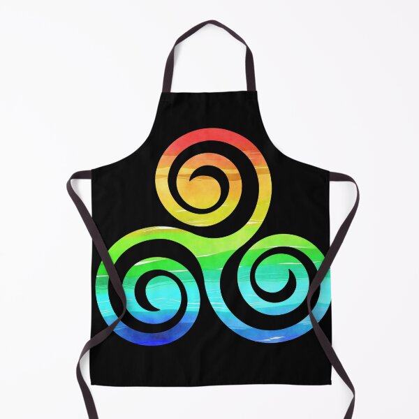 Item preview, Rainbow triple spiral designed and sold by Tanuja Sharma.
