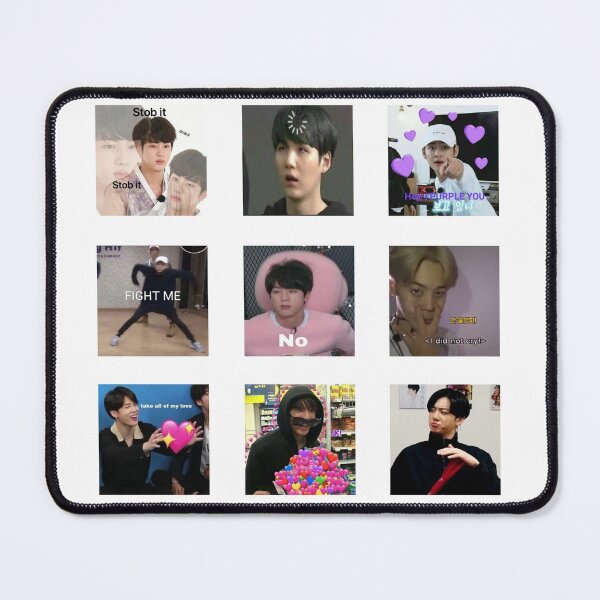Item preview, BTS Group Memes Pack designed and sold by Funnydankmemes.