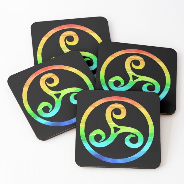 Item preview, Rainbow triple spiral designed and sold by Tanuja  Sharma.