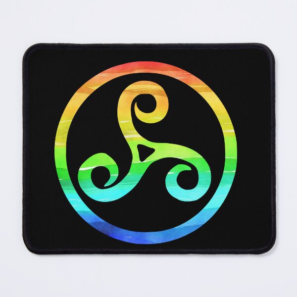Item preview, Rainbow triple spiral designed and sold by Tanuja Sharma.