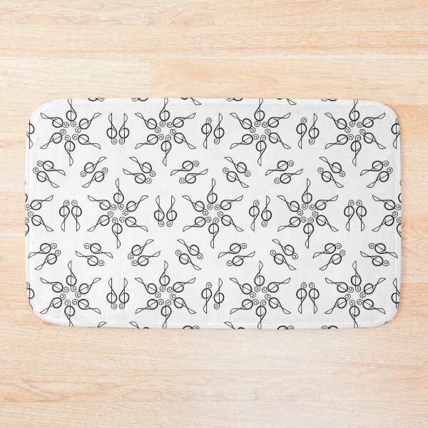 Item preview, Treble clef Pattern designed and sold by Aceofspace3000.