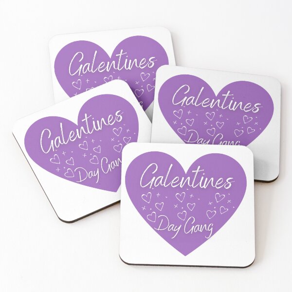 Item preview, Galentines day gang Purple Heart designed and sold by Vicsdesignsart.