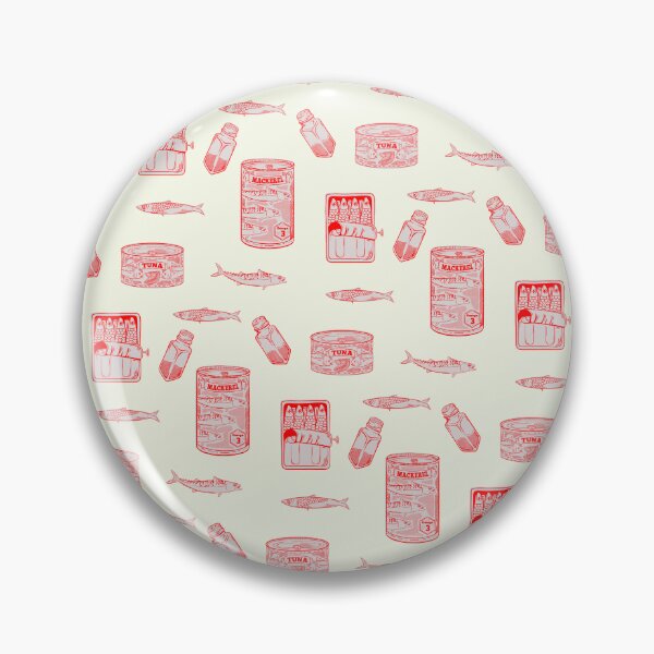 Item preview, Canned fish pattern designed and sold by piedaydesigns.