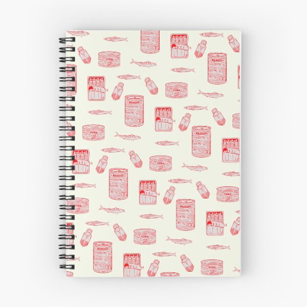 Item preview, Canned fish pattern designed and sold by piedaydesigns.