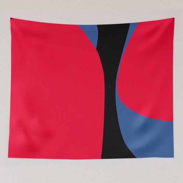 Item preview, Red Blue Vivid Block, Irena Orlov designed and sold by Irena Orlov.