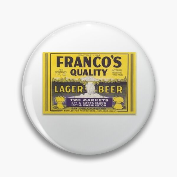 Item preview, Franco's Quality Lager Beer designed and sold by uniquenostalgia.