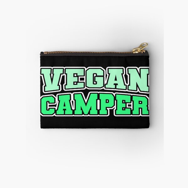 Item preview, Vegan Camper Preppy Camping Plant Based Green designed and sold by cashewdays.