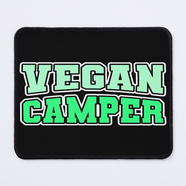 Item preview, Vegan Camper Preppy Camping Plant Based Green designed and sold by cashewdays.