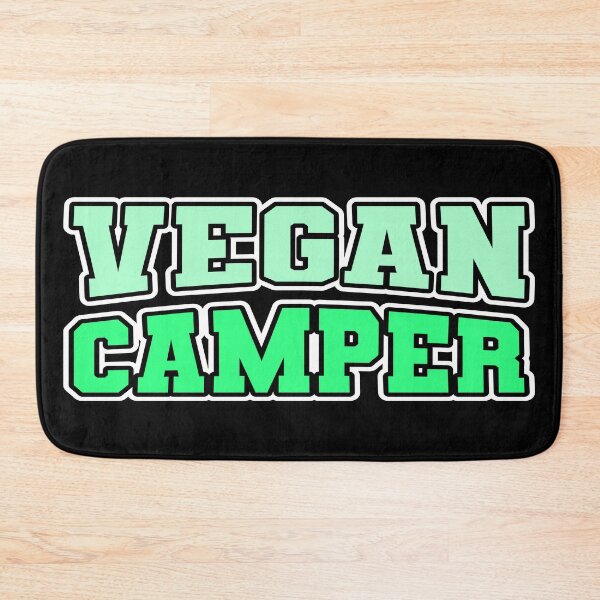 Item preview, Vegan Camper Preppy Camping Plant Based Green designed and sold by cashewdays.