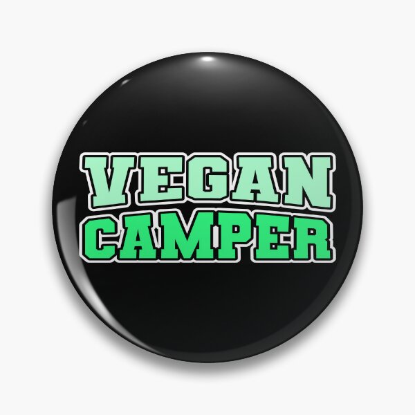 Item preview, Vegan Camper Preppy Camping Plant Based Green designed and sold by cashewdays.