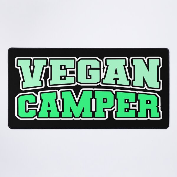 Item preview, Vegan Camper Preppy Camping Plant Based Green designed and sold by cashewdays.