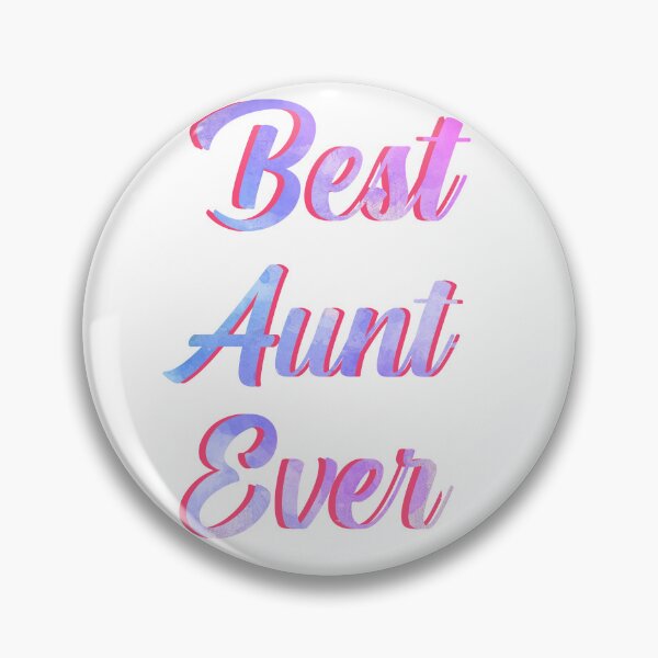 Item preview, Best Aunt Ever Watercolor ,I Love My Aunt  designed and sold by zaysa.