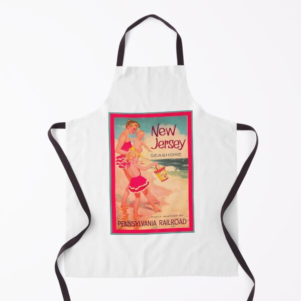 Item preview, New Jersey Seashore Vintage Travel Poster designed and sold by BetelgeuseX3.