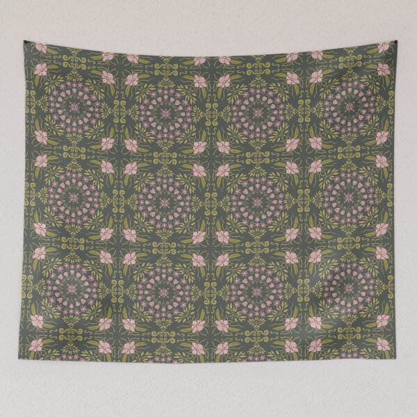 Item preview, Garden Symmetry designed and sold by MarcyBrennanArt.