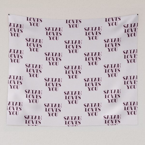 Item preview, Satan Loves You designed and sold by Denvervineart.
