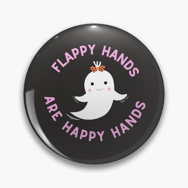 Item preview, flappy hands are happy hands ghost designed and sold by goblinbabe.