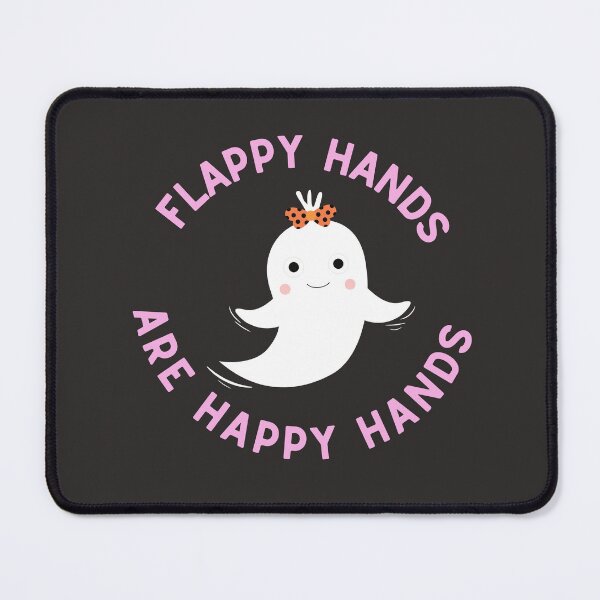 Item preview, flappy hands are happy hands ghost designed and sold by goblinbabe.