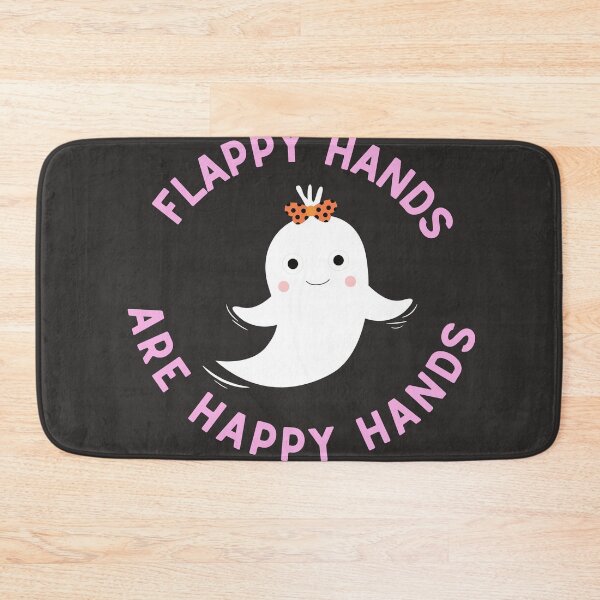 Item preview, flappy hands are happy hands ghost designed and sold by goblinbabe.