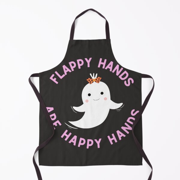 Item preview, flappy hands are happy hands ghost designed and sold by goblinbabe.