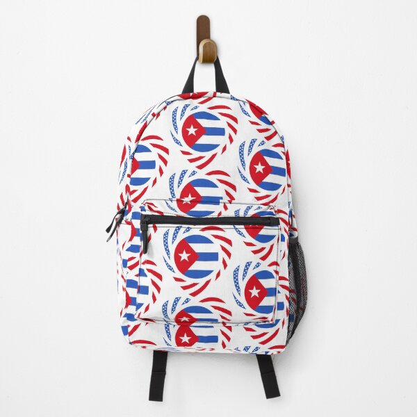 Item preview, Cuban American Multinational Patriot Flag Series (Heart) designed and sold by Carbon-Fibre Media.
