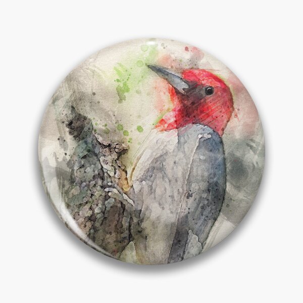 Item preview, Red Headed Woodpecker designed and sold by Lois  Bryan.