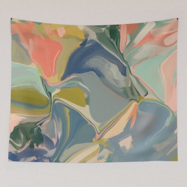 Item preview, Green Blue Flow, Irena Orlov designed and sold by Irena Orlov.