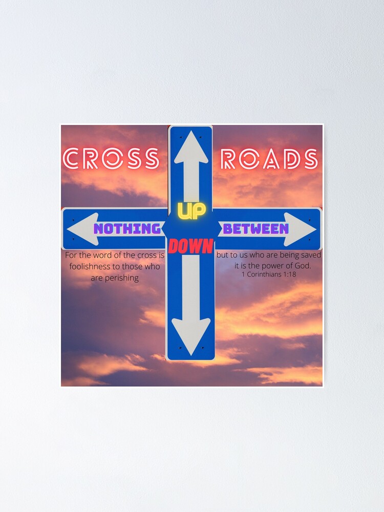 Christian Crossroads Design Cloud Background