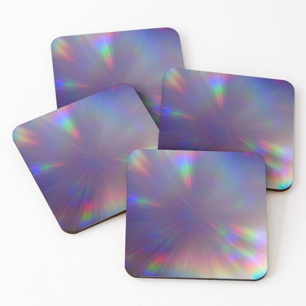 Item preview, Holographic Rainbow Flare Abstract Art Texture designed and sold by HopefulFlower.