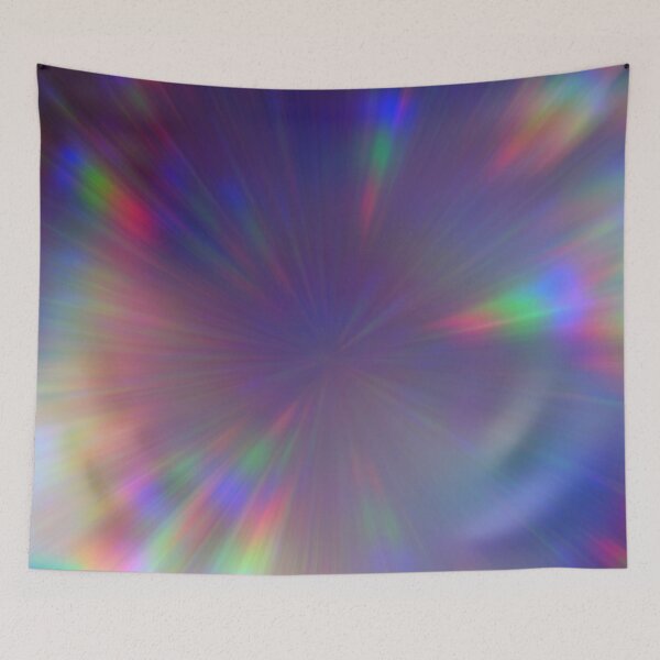 Item preview, Holographic Rainbow Flare Abstract Art Texture designed and sold by HopefulFlower.