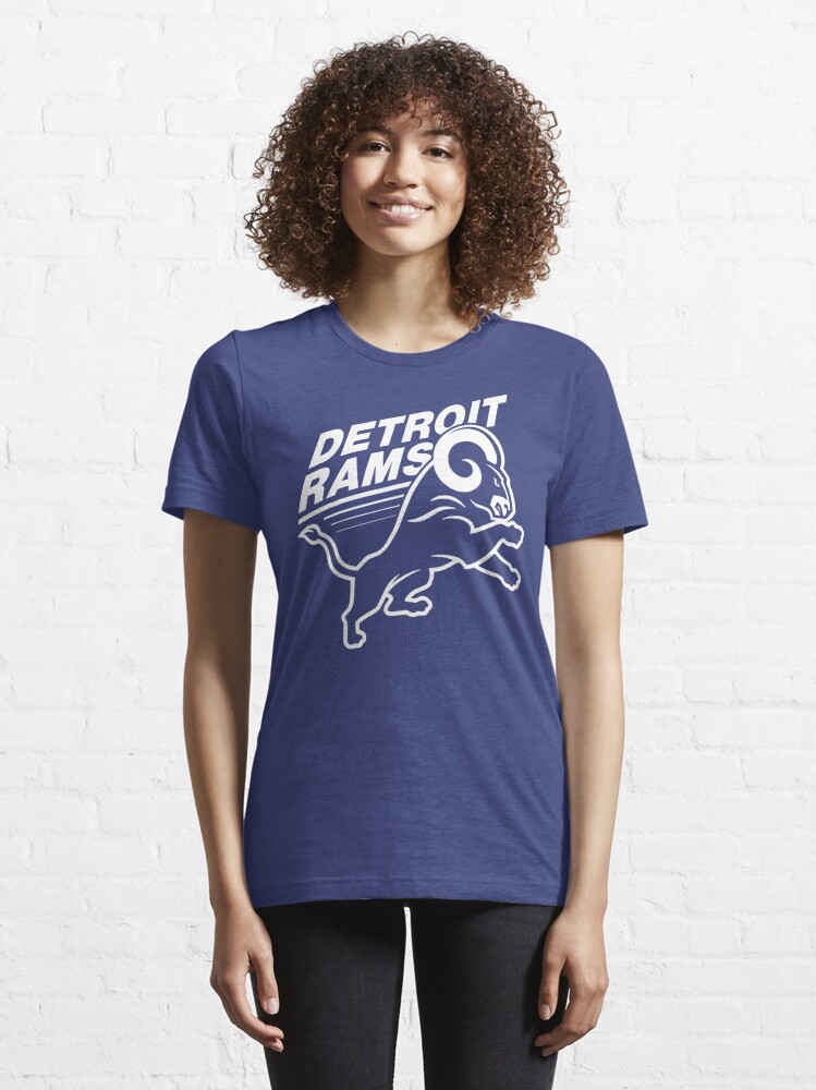 Detroit Rams Funny Lions T-Shirt