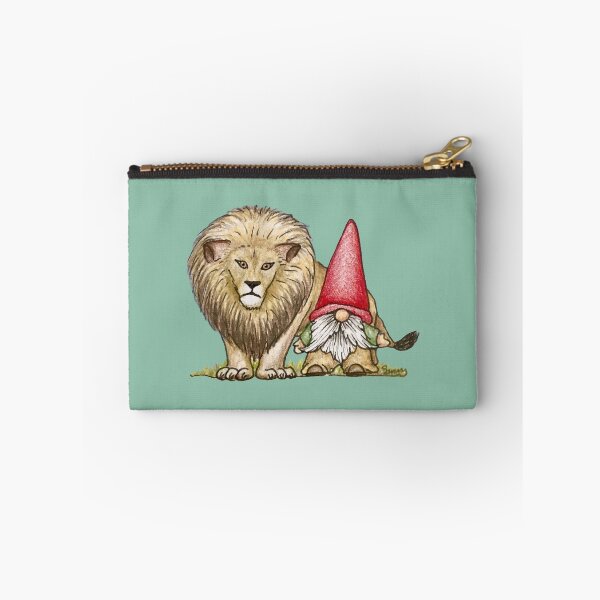 Item preview, A gnome and his lion designed and sold by SarahCD13.