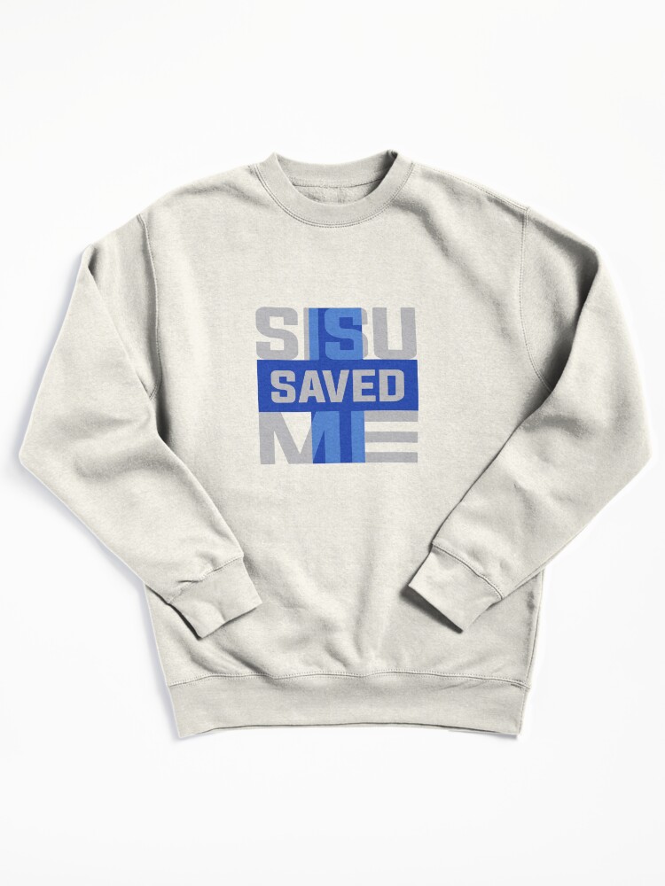 Thumbnail 2 of 7, Pullover Sweatshirt, Sisu Saved Me designed and sold by Henry Ryosa.
