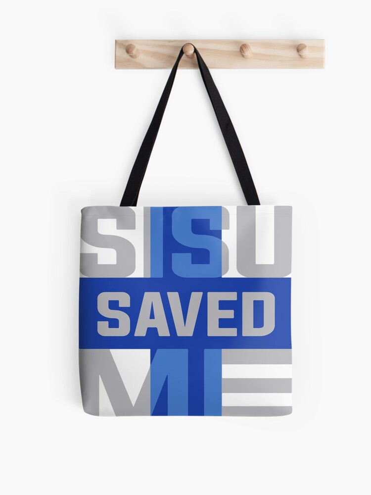 Thumbnail 1 of 2, Tote Bag, Sisu Saved Me designed and sold by H. A. Ryosa.