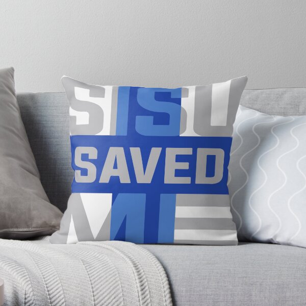 Sisu Saved Me Throw Pillow