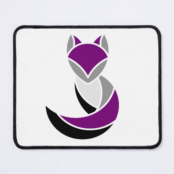 Item preview, Subtle Asexual Pride Fox designed and sold by failephant-art.
