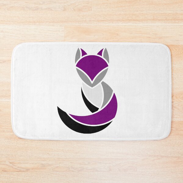 Item preview, Subtle Asexual Pride Fox designed and sold by failephant-art.