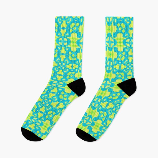 Item preview, Yellow turquoise ,art Deco  designed and sold by fuzzyfox.