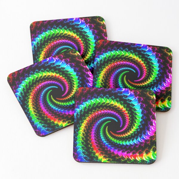 Item preview, Hypersonic Fractal Rainbow Portal designed and sold by PsychedelicPour.