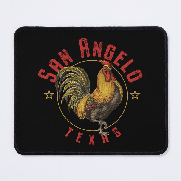 Item preview, San Angelo Texas Vintage Rooster Design designed and sold by Futurebeachbum.