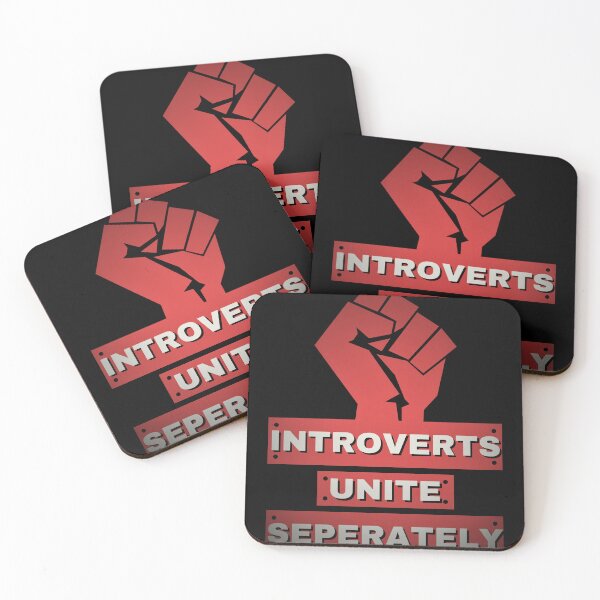 Item preview, INTROVERTS UNITE designed and sold by jmed70.