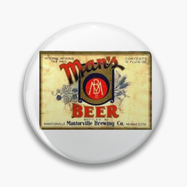 Item preview, Man's Beer, distressed designed and sold by uniquenostalgia.