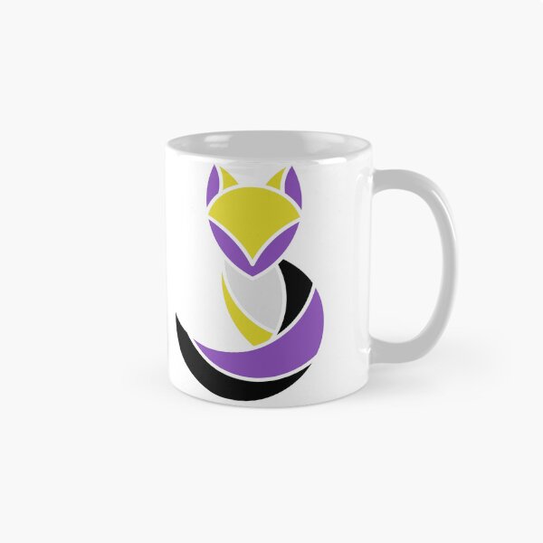 Item preview, Nonbinary Pride Fox designed and sold by failephant-art.