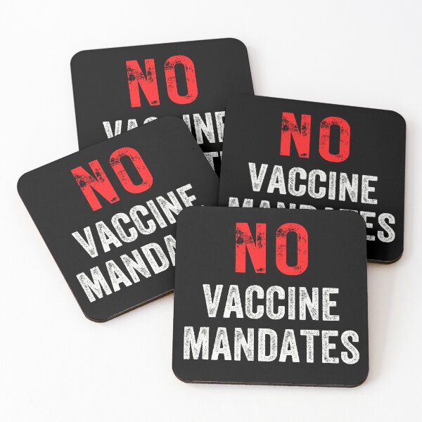 Item preview, No Vaccine Mandates designed and sold by MiJeDesigns.