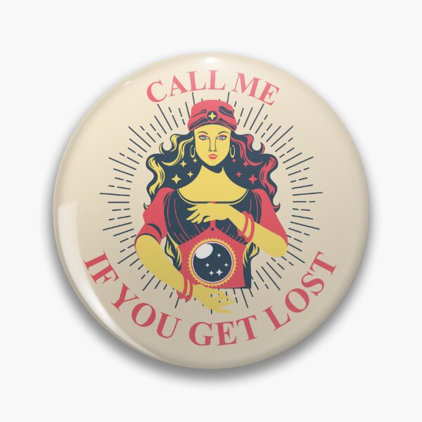 Item preview, Call me if you get lost, beautiful trendy psychic hot girl  designed and sold by Cheeky Companions.