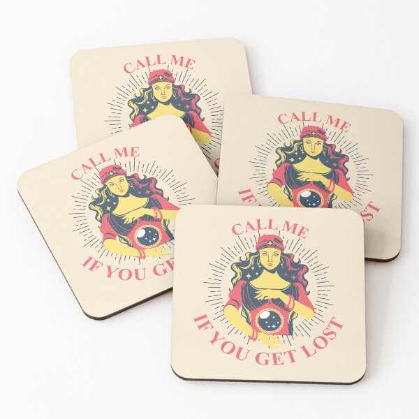 Item preview, Call me if you get lost, beautiful trendy psychic hot girl  designed and sold by Cheeky Companions.