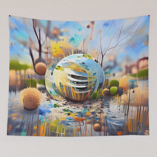 Item preview, My Colorful Home in The Forest designed and sold by ybaltaci.