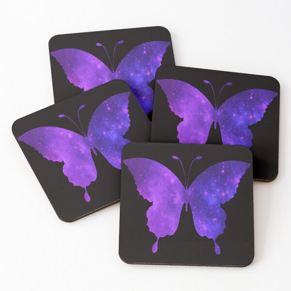 Item preview, Blue and Purple Ombre Galaxy Butterfly designed and sold by Felicity-K.