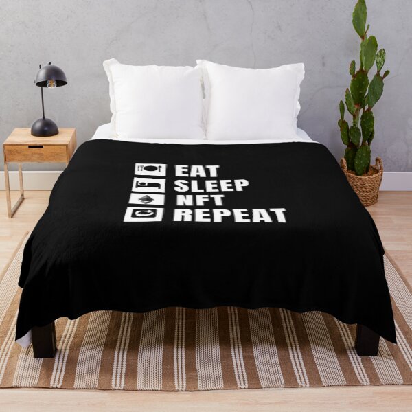 Item preview, Eat Sleep Nft Repeat Funny designed and sold by prsagar01.