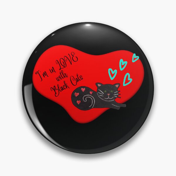 Item preview, In Love with black cats designed and sold by JosefinaDesigns.