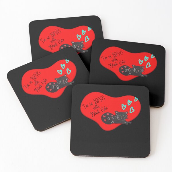 Item preview, In Love with black cats designed and sold by JosefinaDesigns.